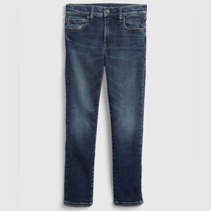 Gap Kids Slim Taper Jeans with Stretch (Dark Wash)